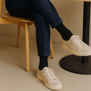 Elegante Business Socken | ELEGANCE uni | Schwarz Produktbild 2