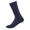 Elegante Business Socken | ELEGANCE uni | navyblau Seitenansicht