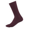 Hochwertige Business Socken | ELEGANCE Fine-Rib | BLYSS | Kirschrot Produktansicht